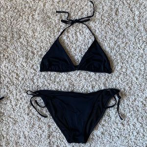 Victoria’s Secret Black String Bikini